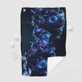 ネオンネクサス：織り込みテクノ構造オーガニック ゴルフタオル (インサイチュ)