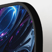 ネオンネクサス:織り込みテクノ構造オーガニック ピックルボールラケット (左詳細)