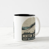 ネオンノートンショア ツートーンマグカップ (正面右)