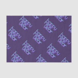 ネオンハッピー新年 薄葉紙