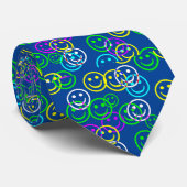 ネオンハッピー顔タイ ネクタイ (ロール)