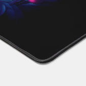 ネオンハミングバード、目を引くネオン動物 デスクマット (コーナー)