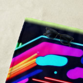 ネオンハートカオス ビーチタオル (インサイチュ)