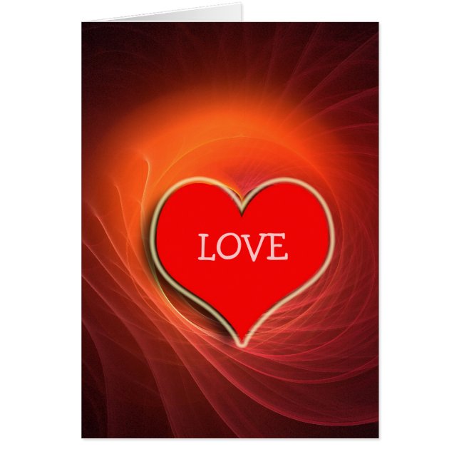 ネオンハートカード (正面)