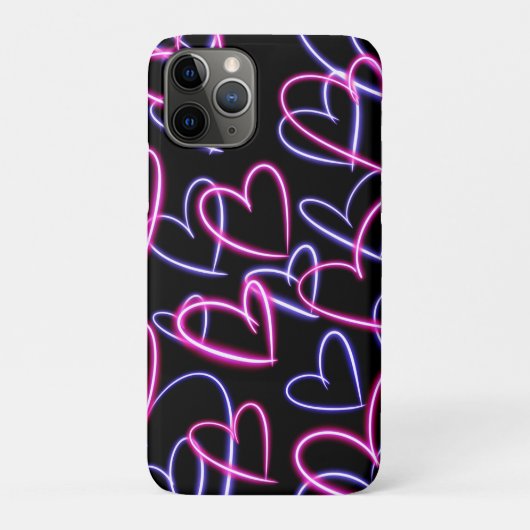 ネオンハート Case-Mate iPhoneケース (裏)