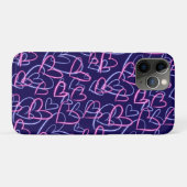 ネオンハート Case-Mate iPhoneケース (裏面(横))