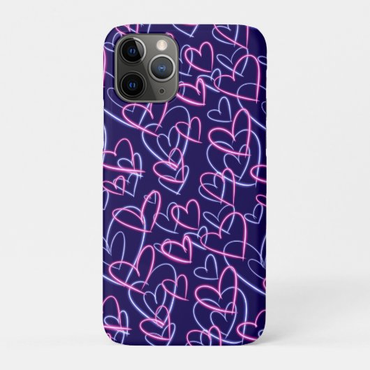 ネオンハート Case-Mate iPhoneケース (裏)