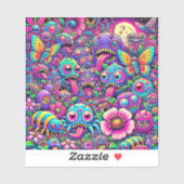 ネオンバグ侵入 シール (シート)