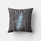 ネオンバグ抽象芸術自然 クッション (裏面)