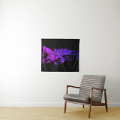 ネオンバシリスクモンスターシンボルドラゴン古代獣 タペストリー (インサイチュ(横))