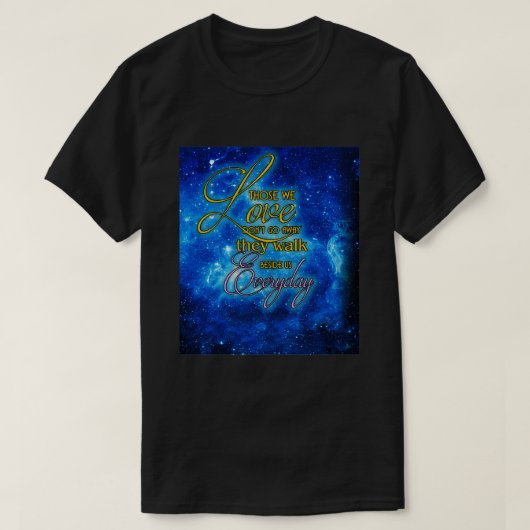 ネオンバタフライドリームキャッチャー紫それらの私たちが愛するD Tシャツ (デザイン正面)