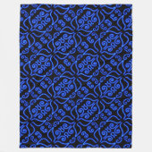 ネオンバタフライ フリースブランケット (正面)