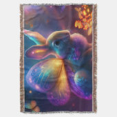 ネオンバニー スローブランケット (正面縦)