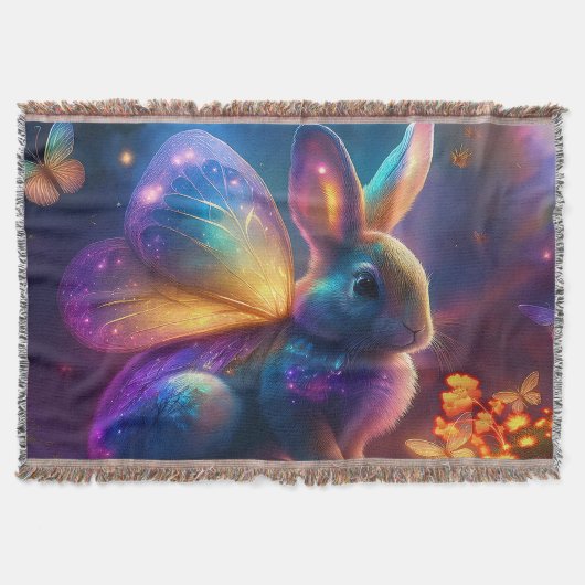 ネオンバニー スローブランケット (正面)