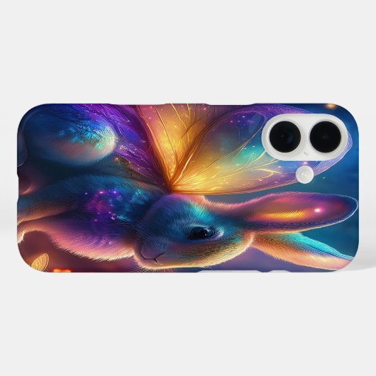 ネオンバニー Case-Mate iPhoneケース (裏面 (横))