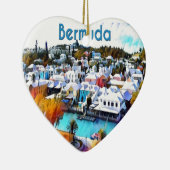 ネオンバミポップ・アートのューダ セラミックオーナメント (右)