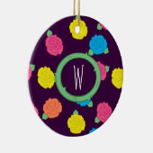 ネオンバラオーナメント セラミックオーナメント (右)