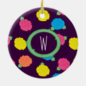 ネオンバラオーナメント セラミックオーナメント (裏面)