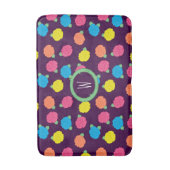 ネオンバラバスマット バスマット (正面縦)