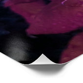 ネオンバラポスター20インチx 20インチ ポスター (コーナー)