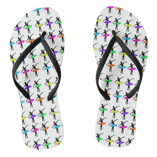 ネオンバレリナスバレエダンス先生ダンサーギフト ビーチサンダル (ソール)