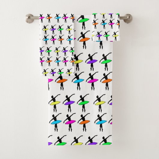 ネオンバレリナスバレエツチュダンス先生ポインテ バスタオルセット (インサイチュ)
