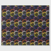 ネオンバレーボール ラッピングペーパー (フラット)