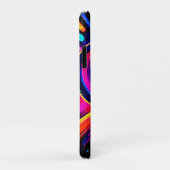 ネオンバースト：抽象芸術エネルギー Case-Mate iPhoneケース (裏面/右)