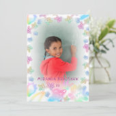 ネオンパステルスターズ銀河系キッズエンゲージメントフォトアン 案内状 (スタンド正面)