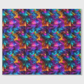 ネオンパズル遊 ラッピングペーパー (フラット)