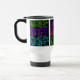 ネオンパターン トラベルマグ