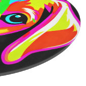 ネオンパピーアポップ・アートのート カッティングボード (角)