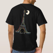 ネオンパリグロー Tシャツ (裏面)