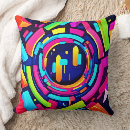 ネオンパルス:デジタル交響曲 クッション