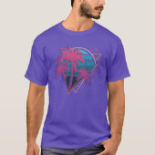 ネオンパルムツリーの友達 Tシャツ (正面)
