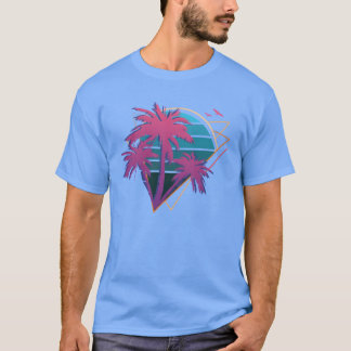 ネオンパルムツリー ビンテージ Tシャツ