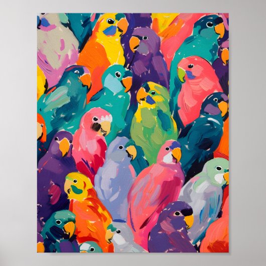 ネオンパロット🦜 ポスター (正面)