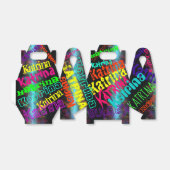 ネオンパーソナライズされたラカラフルイト優先ボックス フェイバーボックス (折り畳みなし)