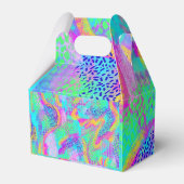 ネオンパーティーの好意ボックス フェイバーボックス (裏面サイド)