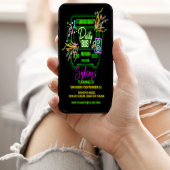 ネオンパーティー 招待状