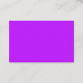 ネオンパープルヨーロッパ名刺 名刺 (裏面)