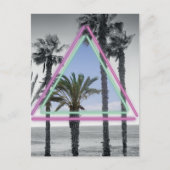 ネオンパーム ポストカード (正面)