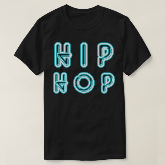 ネオンヒップホップ Tシャツ (デザイン正面)