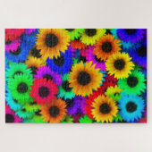 ネオンヒマワリパズル ジグソーパズル (横)