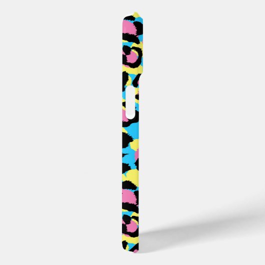 ネオンヒョウの斑点パターン Case-Mate iPhoneケース (裏面 / 右)