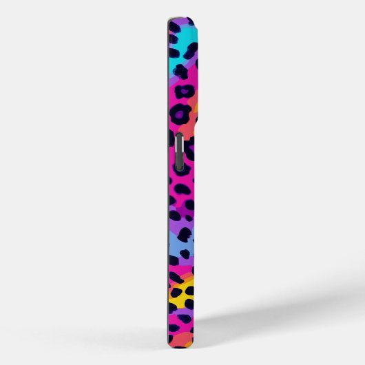 ネオンヒョウ柄 Case-Mate iPhoneケース (裏面 / 右)