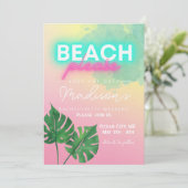 ネオンビーチお救願いバチェロレッテ 招待状 (スタンド正面)