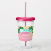 ネオンビーチお願いブライズテイルパーティー専用 アクリルタンブラー (正面)