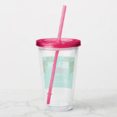 ネオンビーチお願い ブライズゲートパーティー オーダーメイド アクリルタンブラー (裏面)