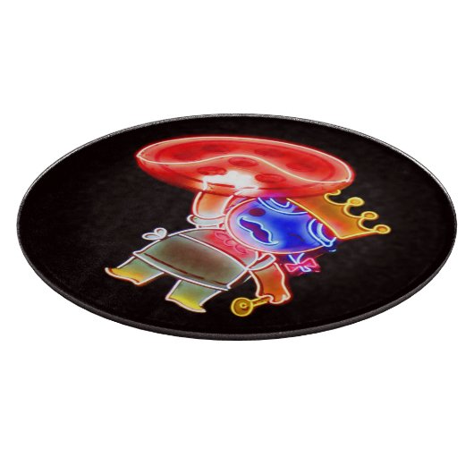 ネオンピザのまな板 カッティングボード (角)